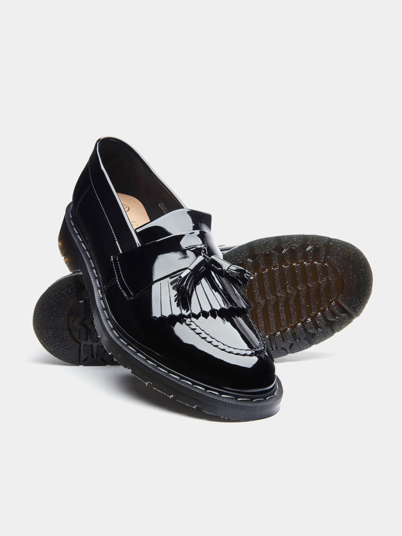Лоферы Black Patent Tassel