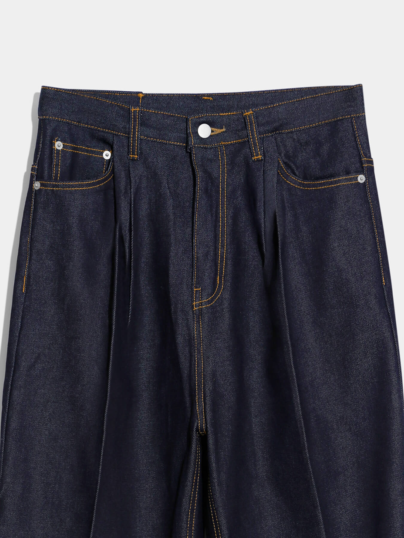 Джинсы TWO TUCK WIDE DENIM