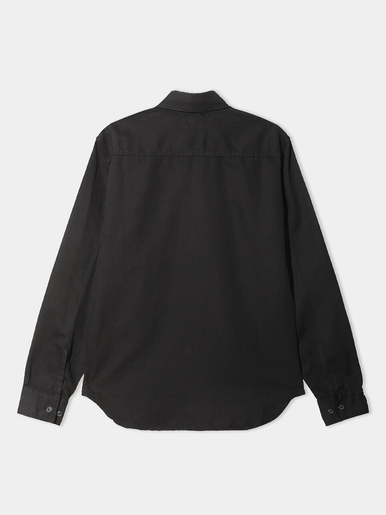 COTTON LINEN SHIRT WITH LOGO POCKET