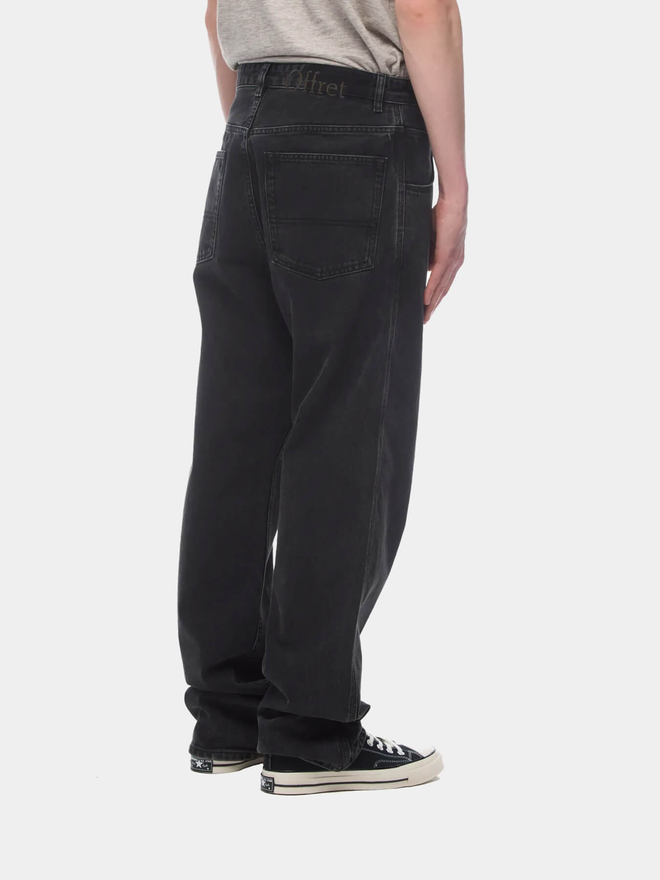 Джинсы EMBROIDERY LOOSE