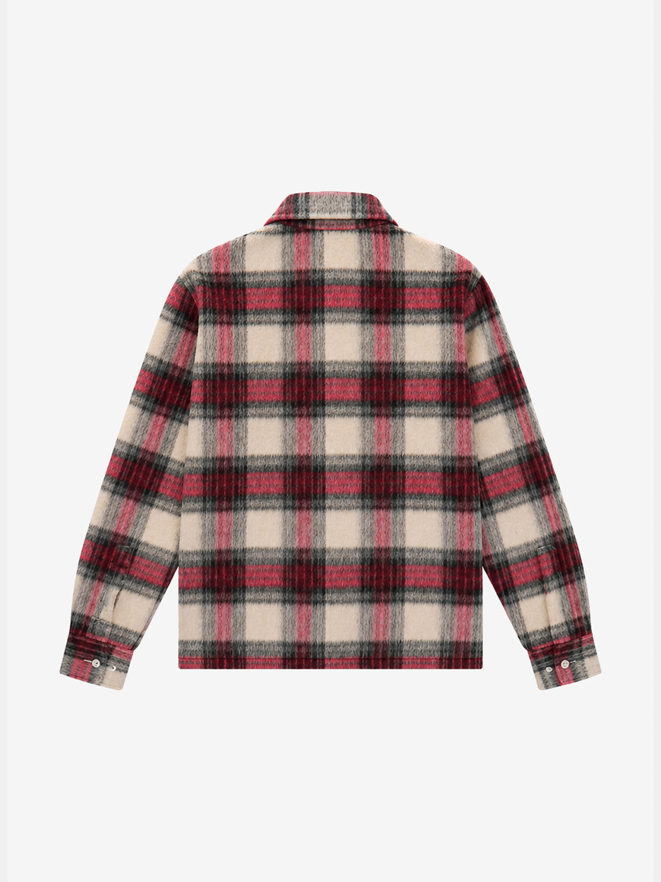 Рубашка PLAID ZIPPER