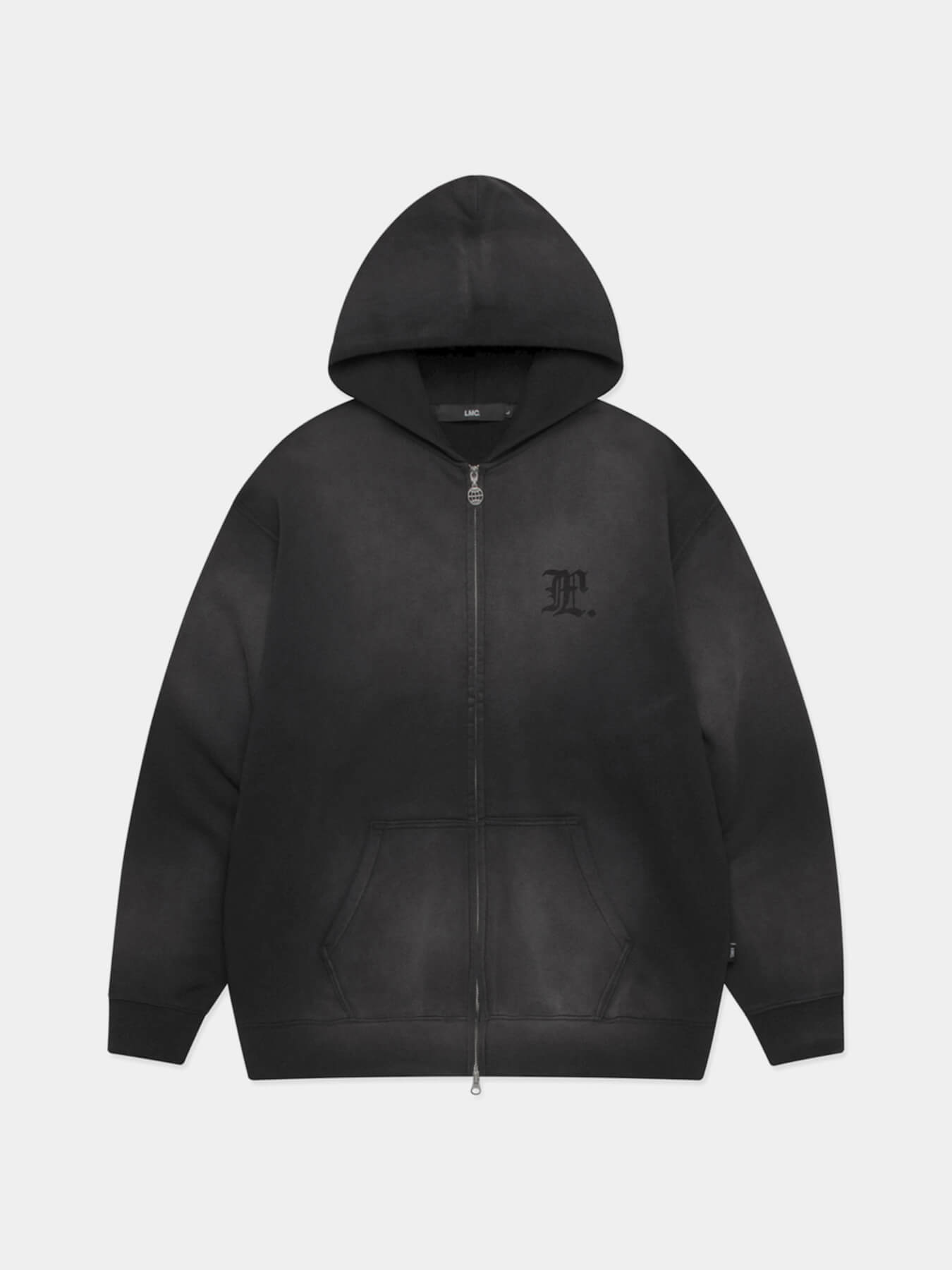 Худи GOTHIC WASHED ZIP-UP