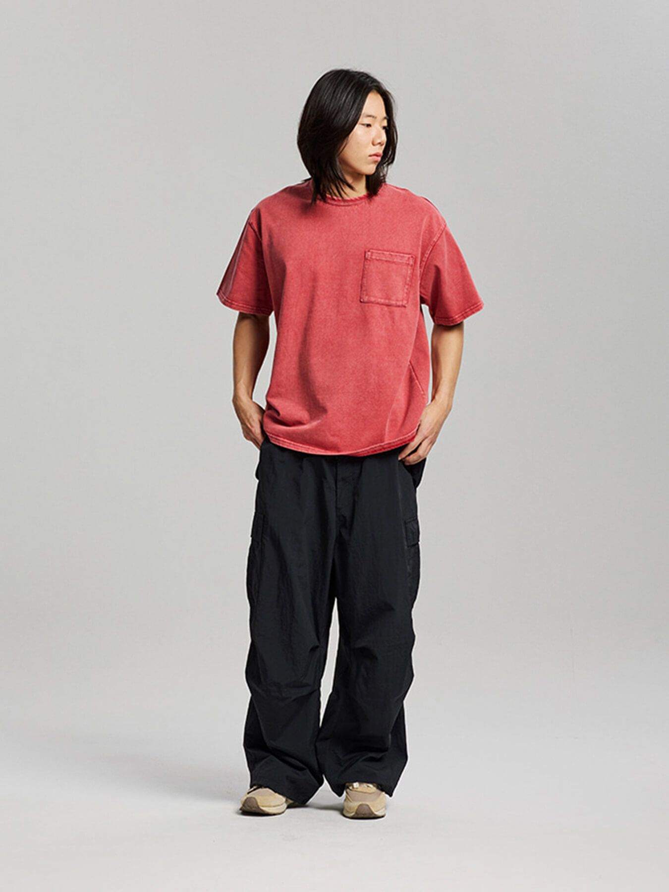 Футболка OG STONE WASHED POCKET