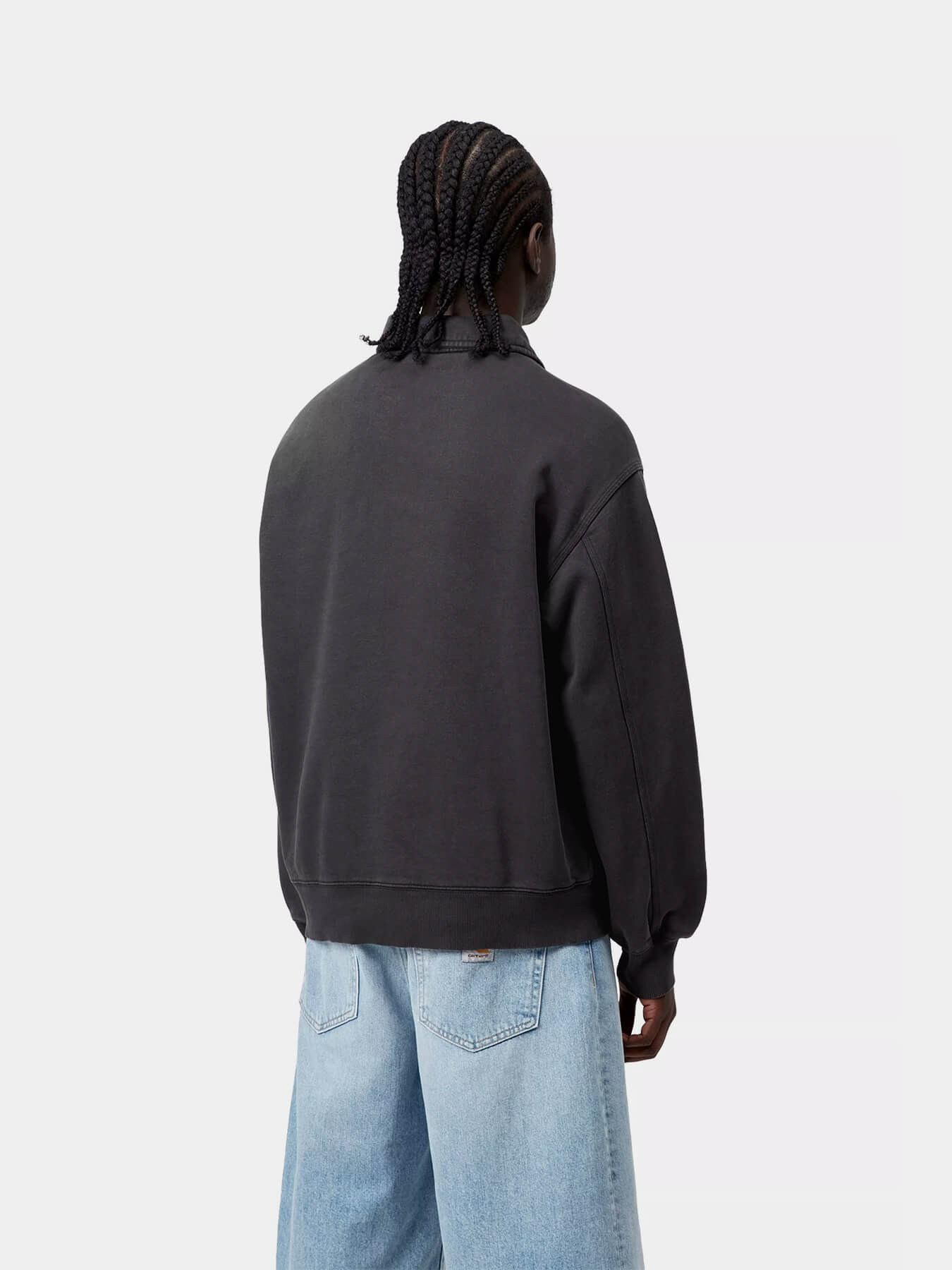 Свитшот HALF ZIP DETROIT