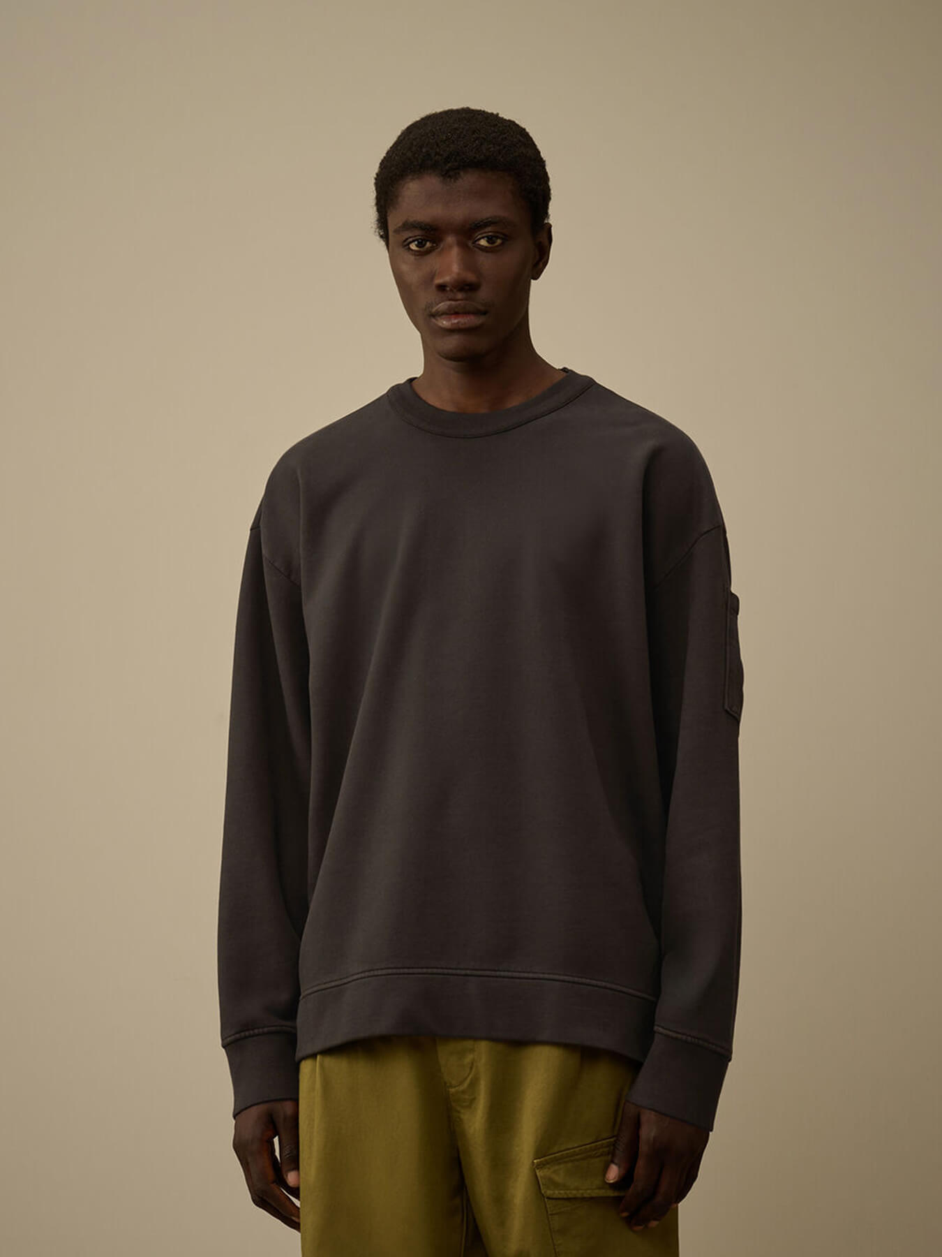 Свитшот BRUSHED AND EMERIZED DIAGONAL