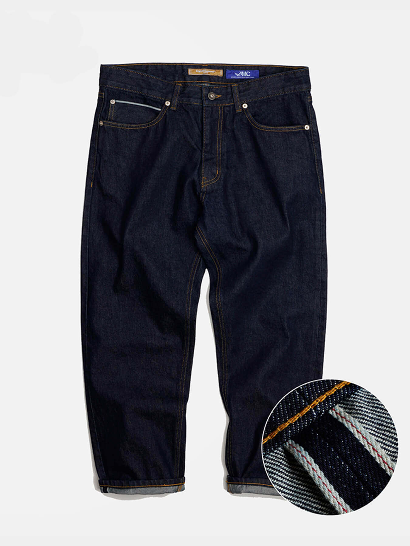 Джинсы OG SELVEDGE ANKLE DENIM PANTS