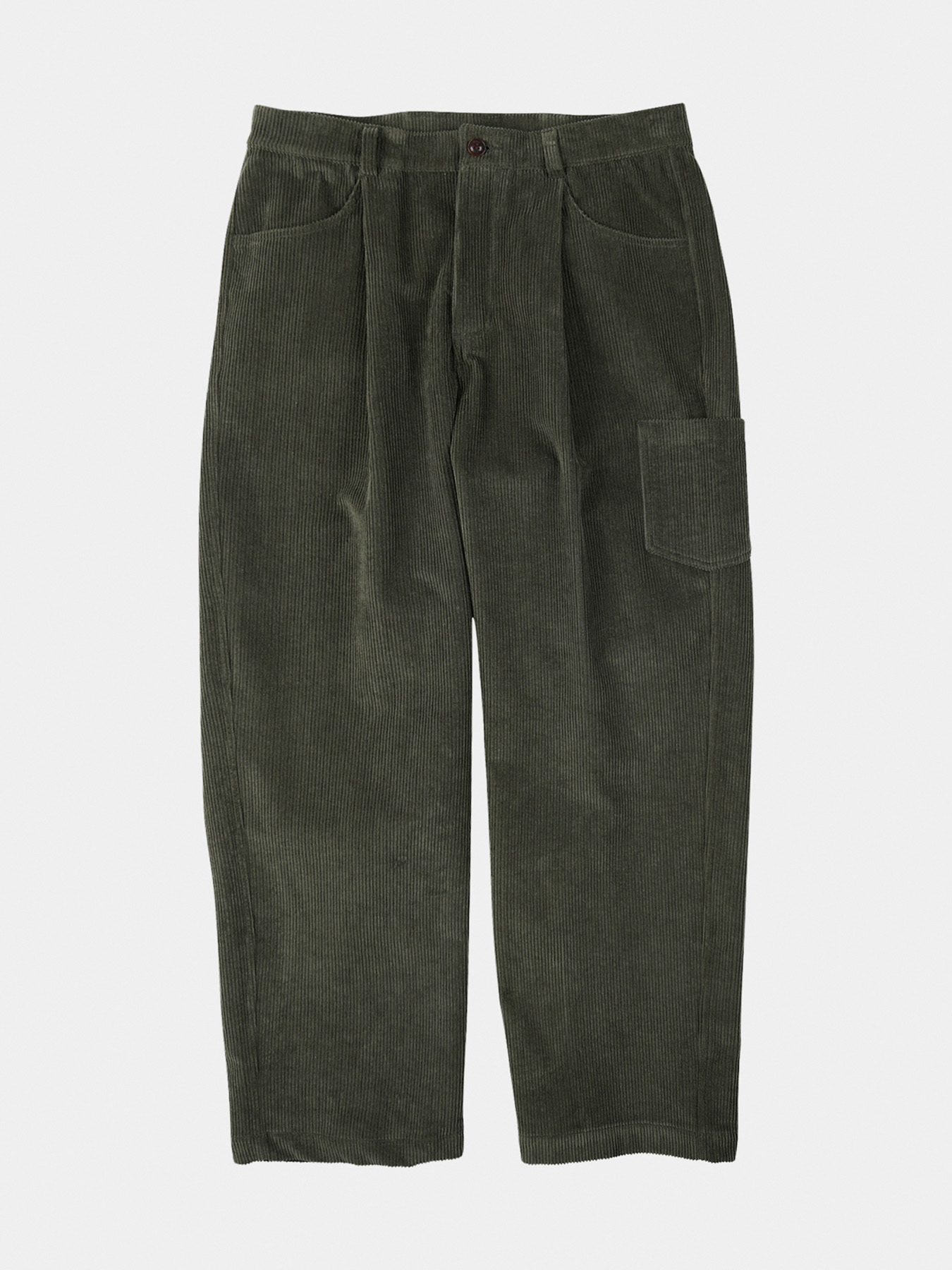 Брюки CORDUROY WIDE ONE TUCK