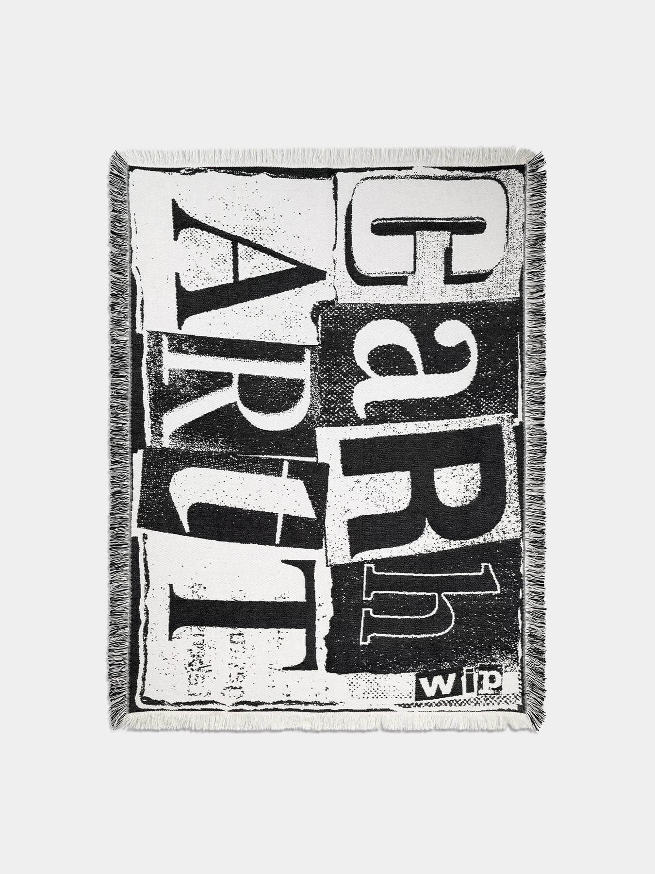 Плед LETTERPRESS