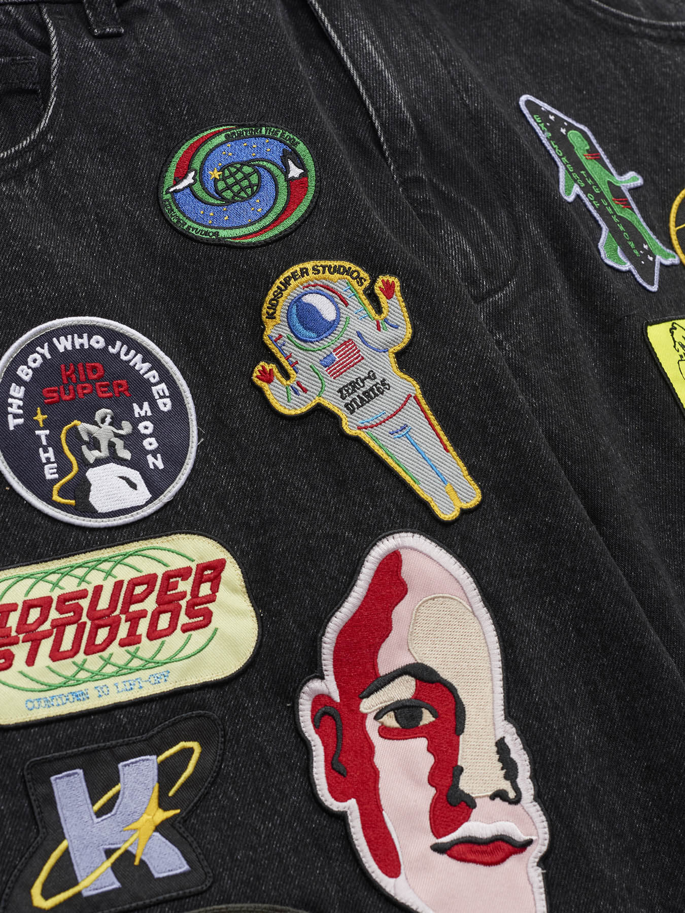 Шорты PATCHES DENIM