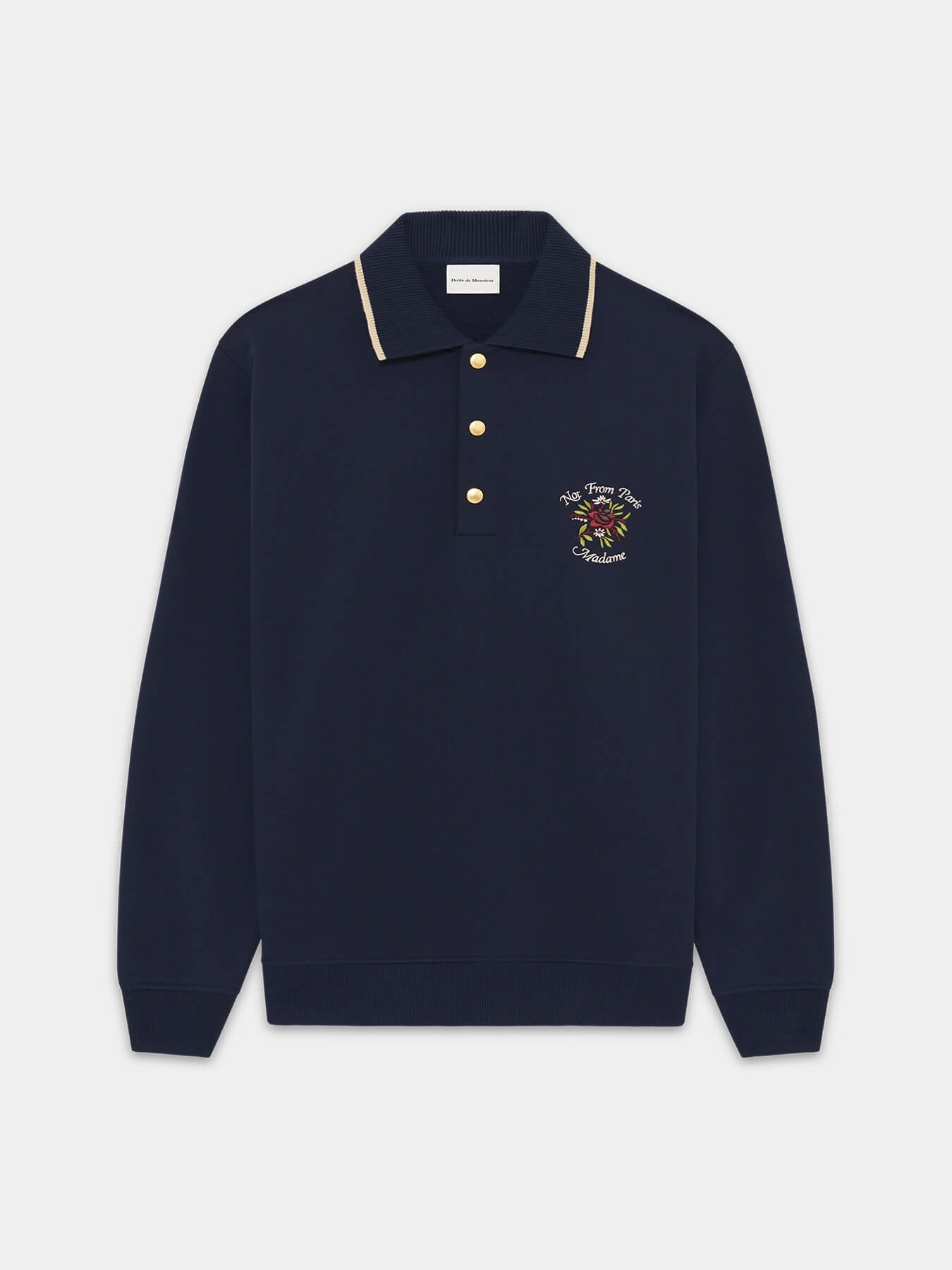 Свитшот POLO SLOGAN ROSE