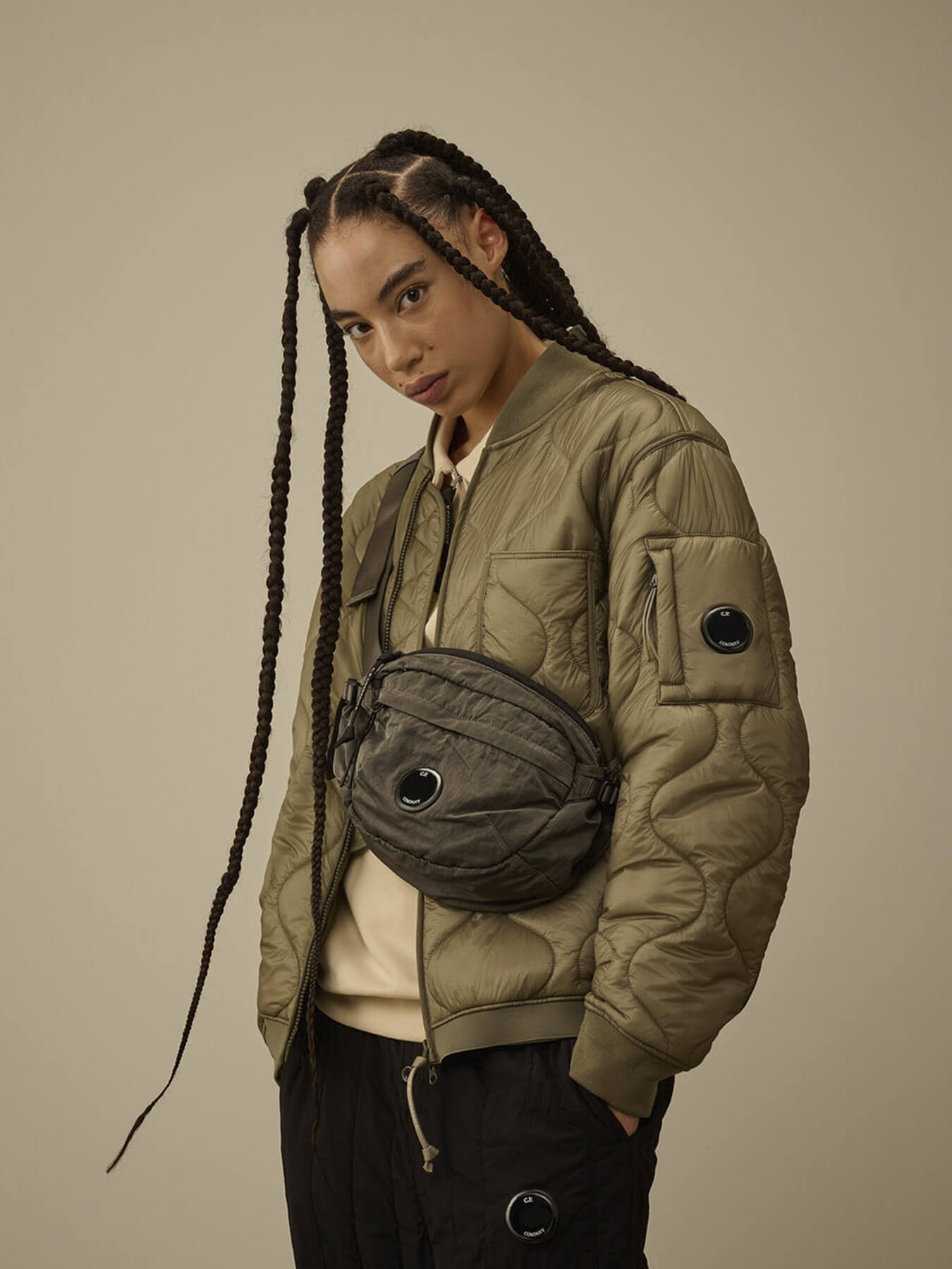 Сумка NYLON B LENS CROSSBODY