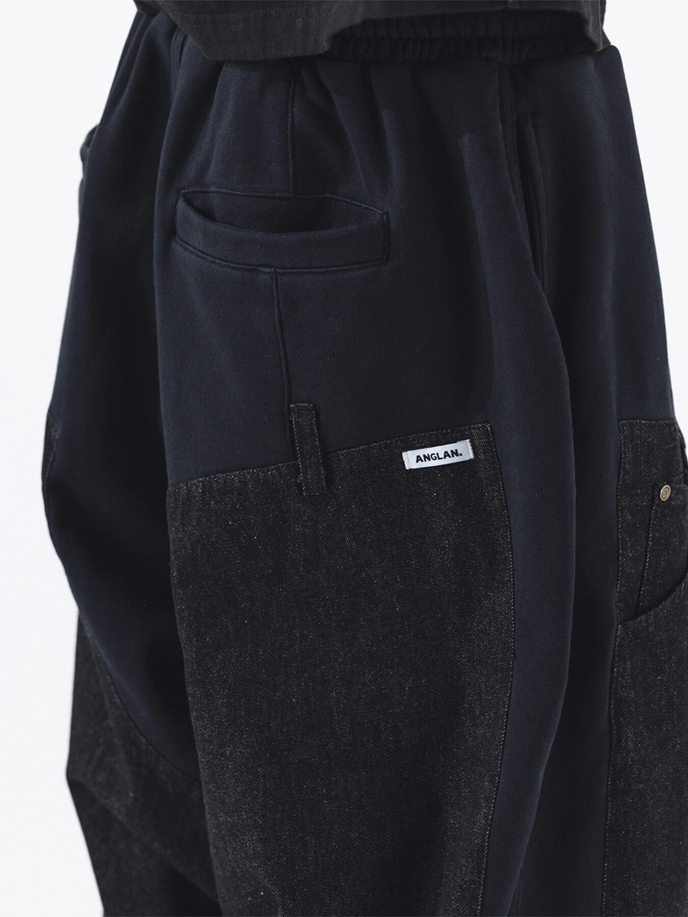 Брюки DENIM DOUBLE SWEAT BALLOON