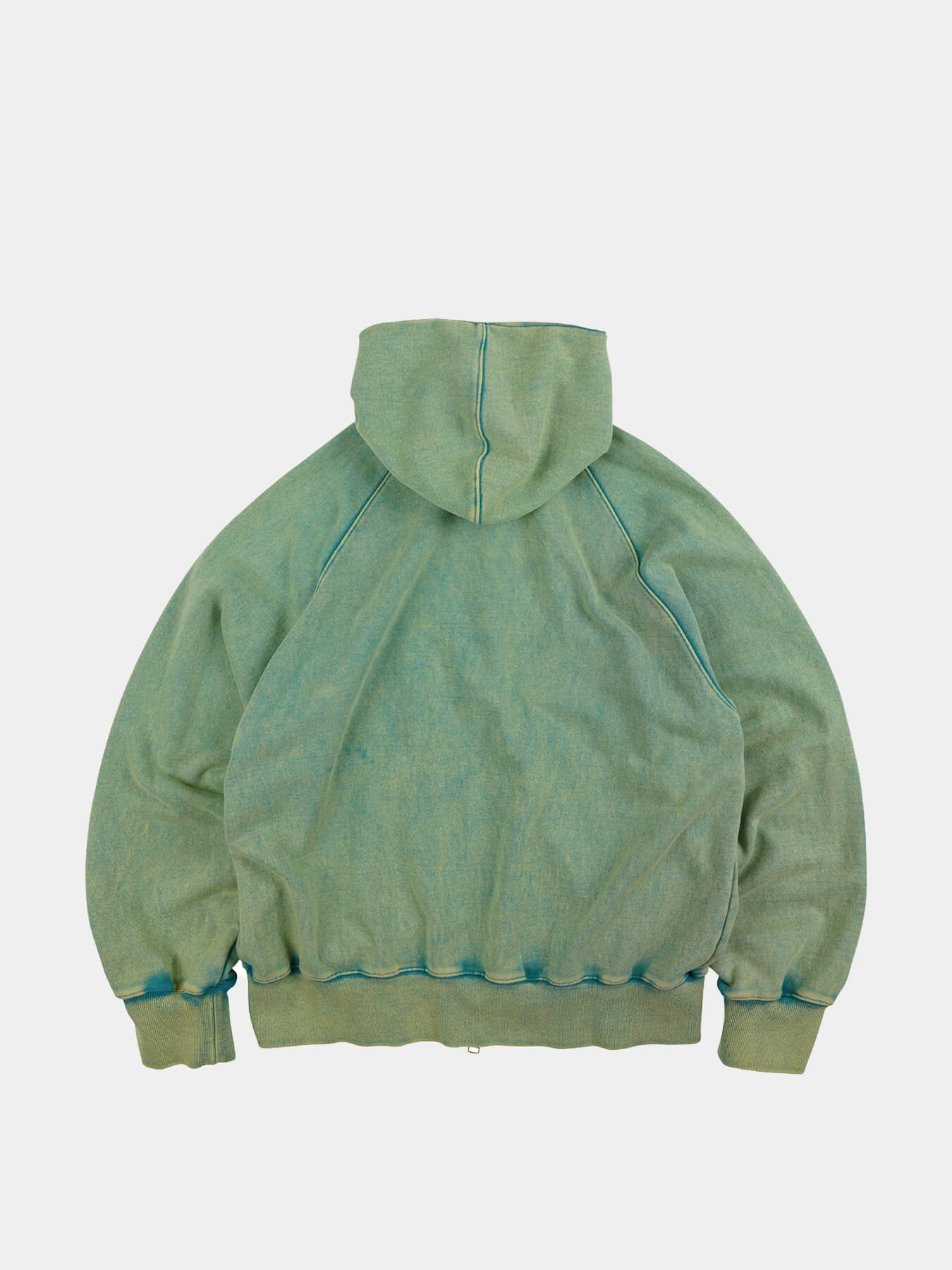 Худи VINTAGE DYEING ZIP UP PARKA