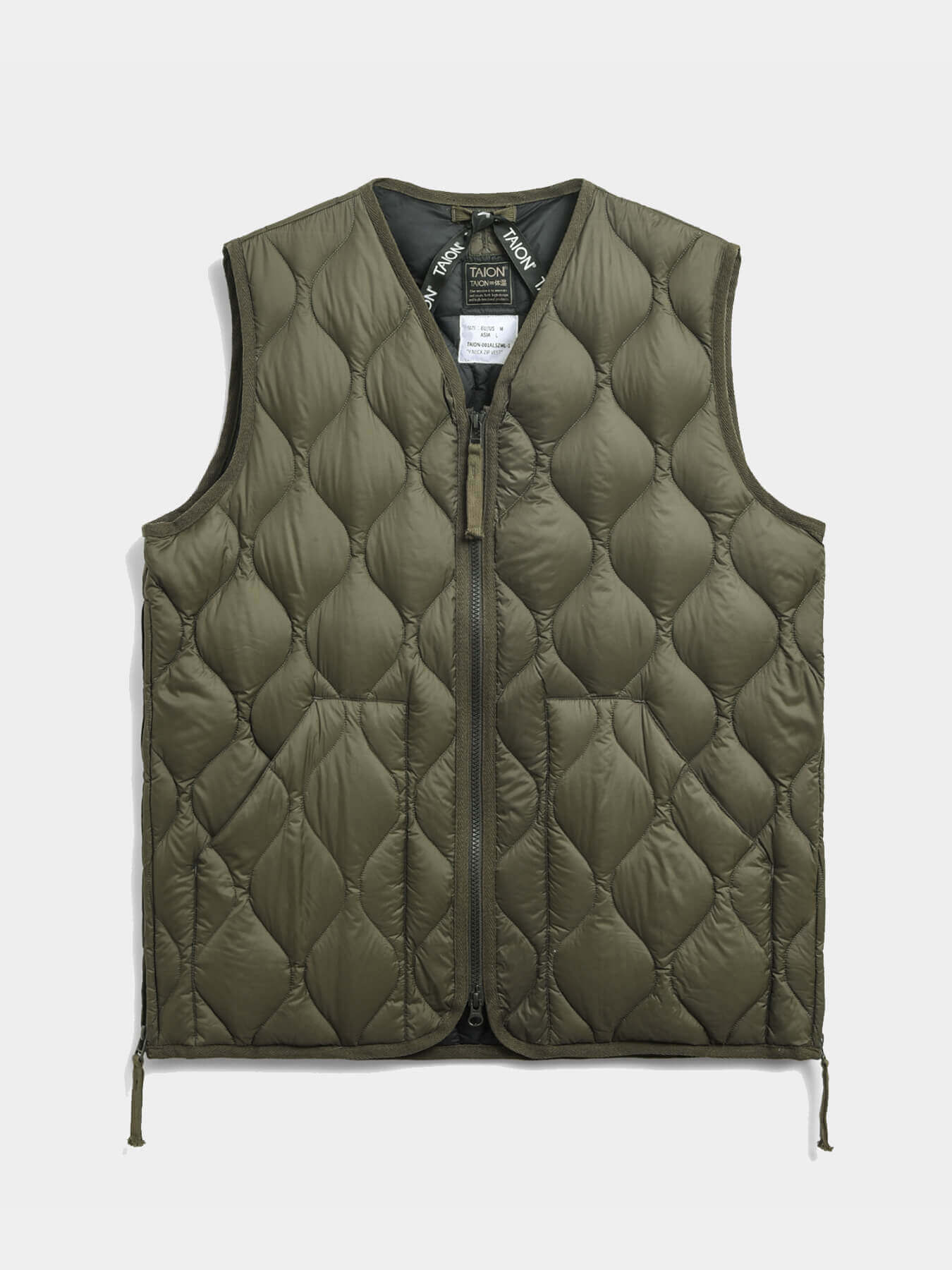 Жилет MILITARY V NECK W-ZIP