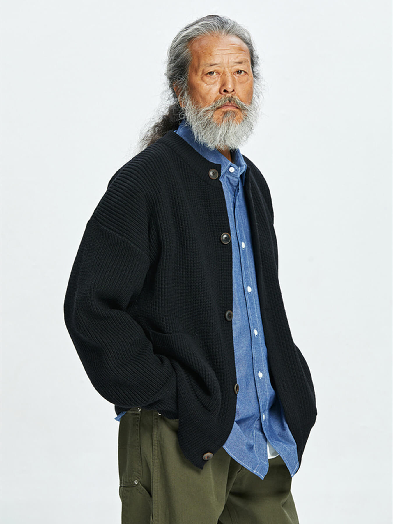 Кардиган HEAVY WOOL ROUND