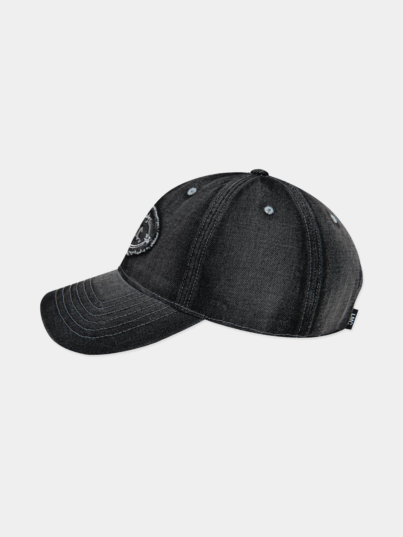 Кепка WASHED DENIM GOTHIC OVAL 6PANEL