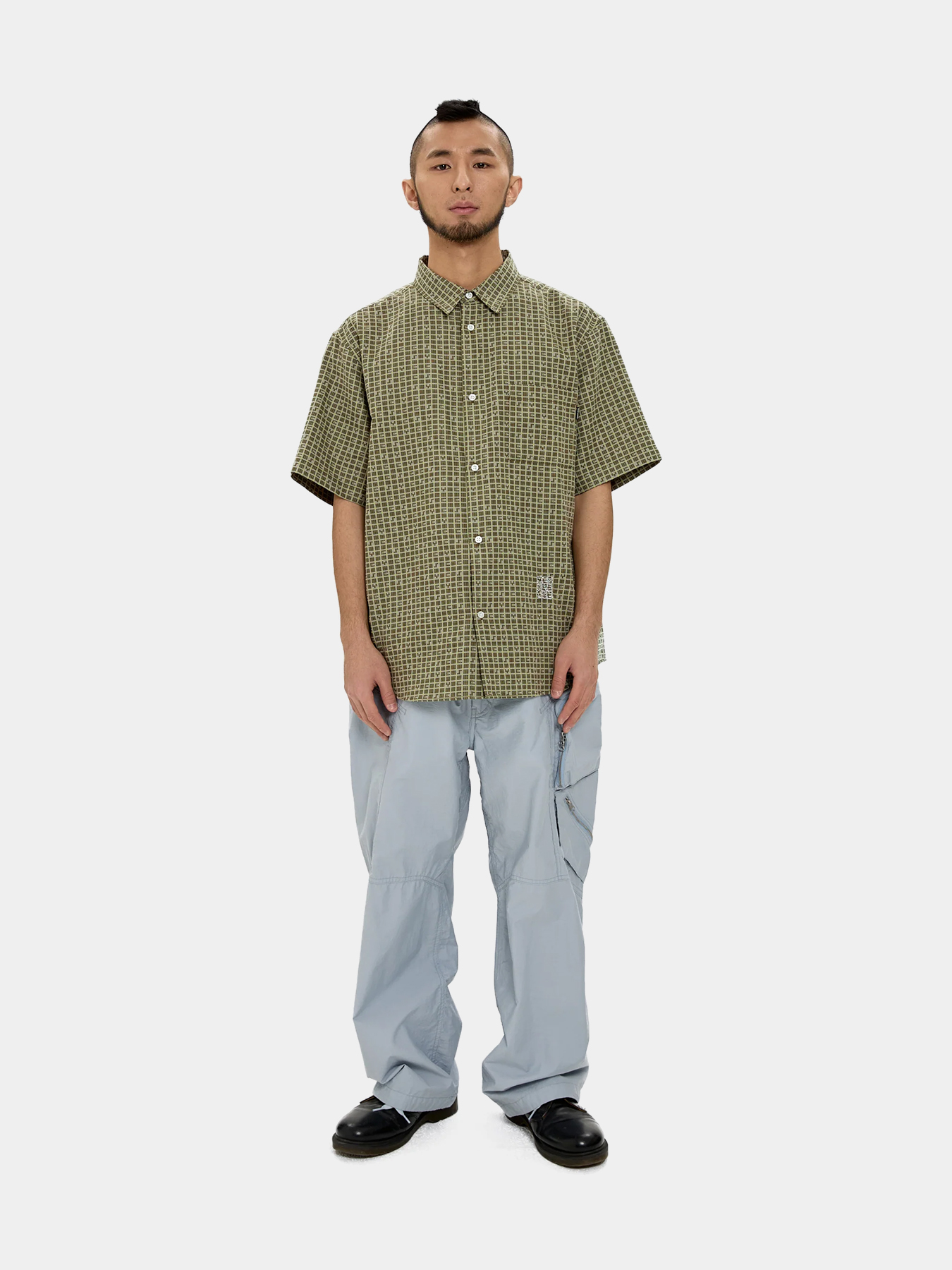 Рубашка Y.E.S FONT PLAID HALF
