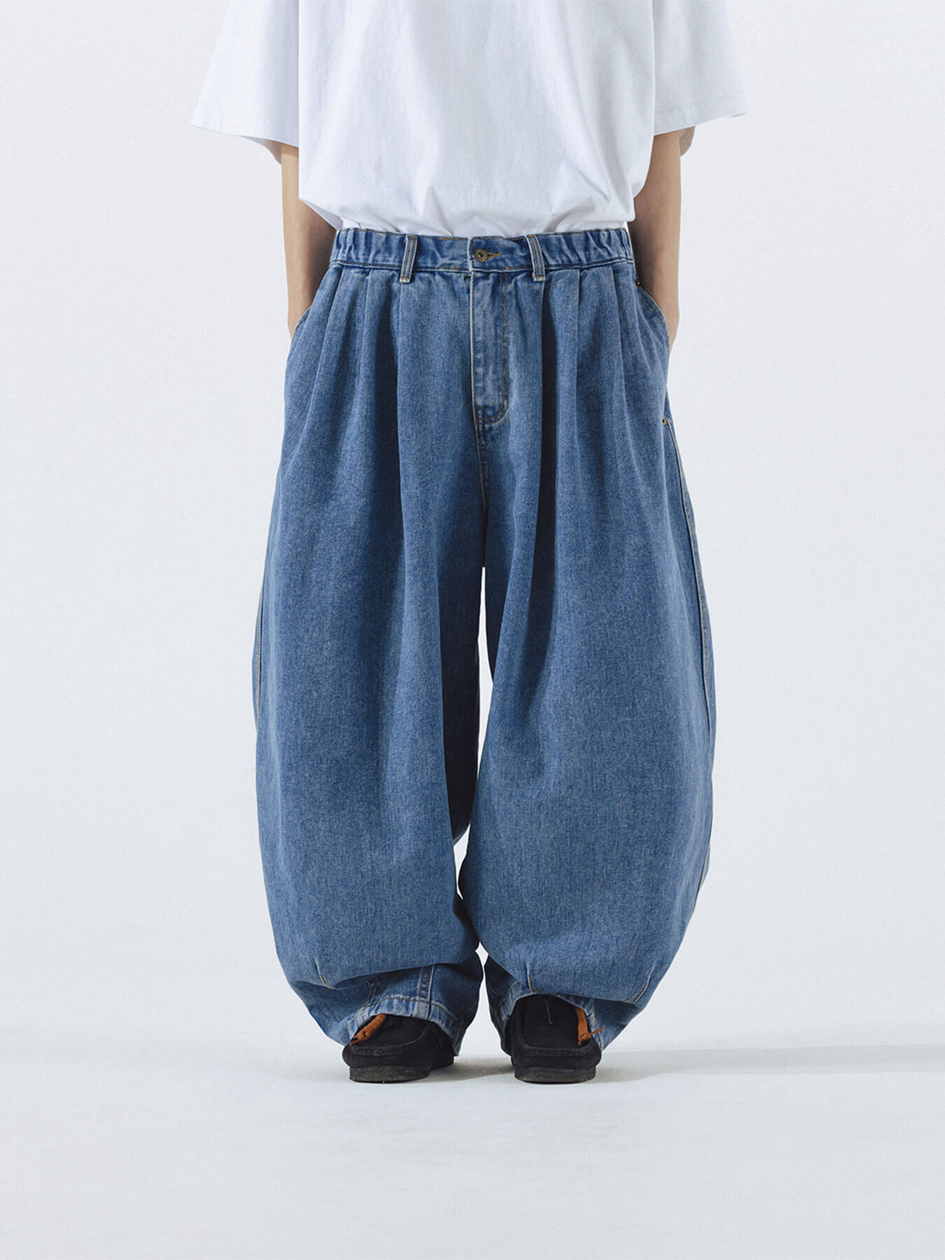 Брюки STONE VINTAGE DENIM BALLOON