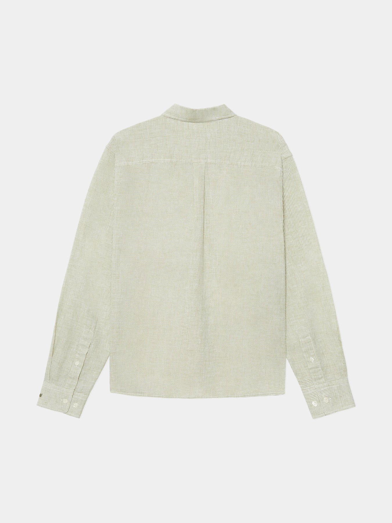 Рубашка MICRO CHECK LINEN BOXY