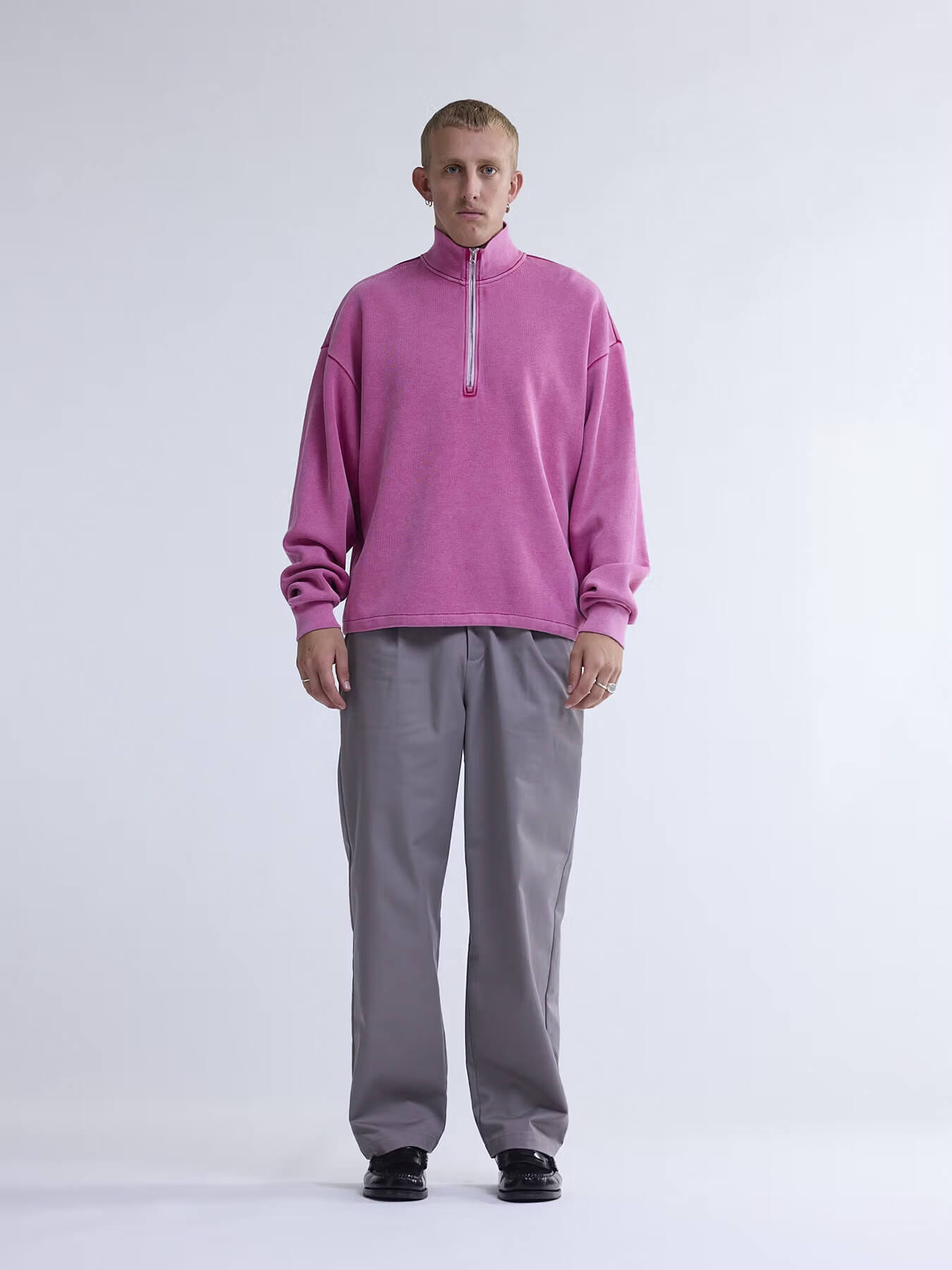 Свитшот PLATE HALF-ZIP