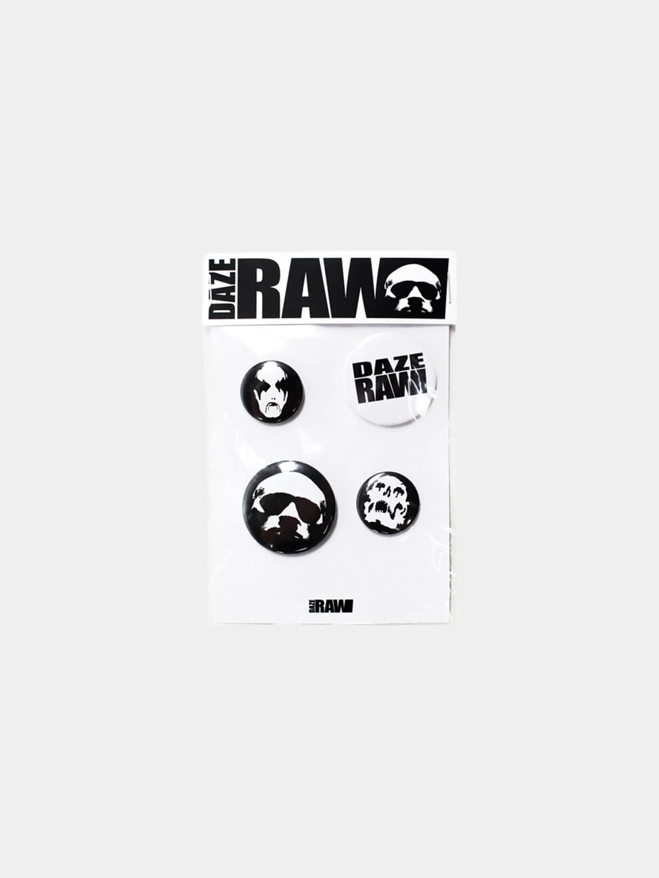 Значки DAZE RAW METAL BADGES