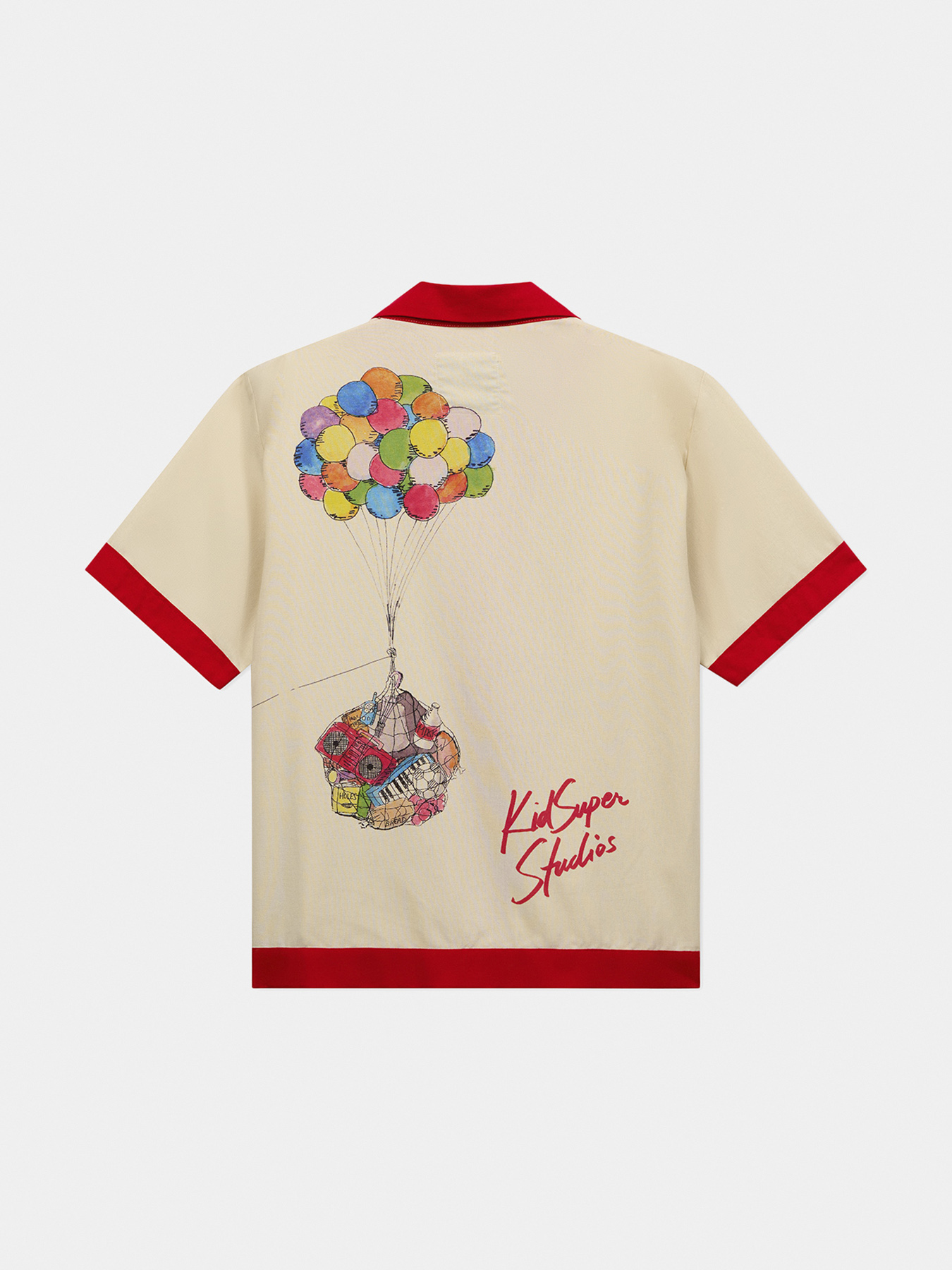 Рубашка BALLOON BIRDS BUTTON UP