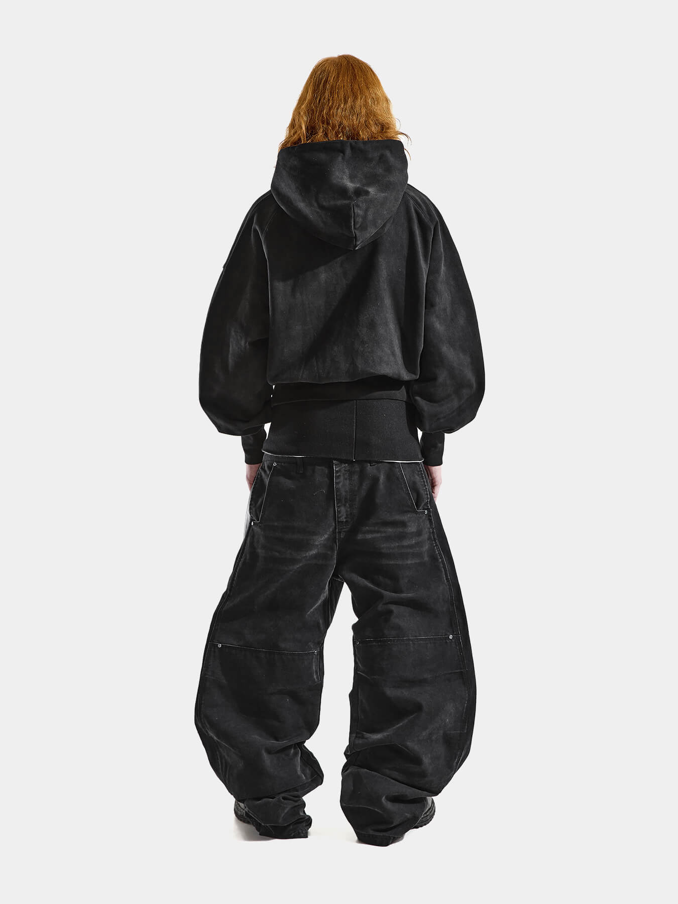 Худи PERFECT WIDE CUFF HOODIE