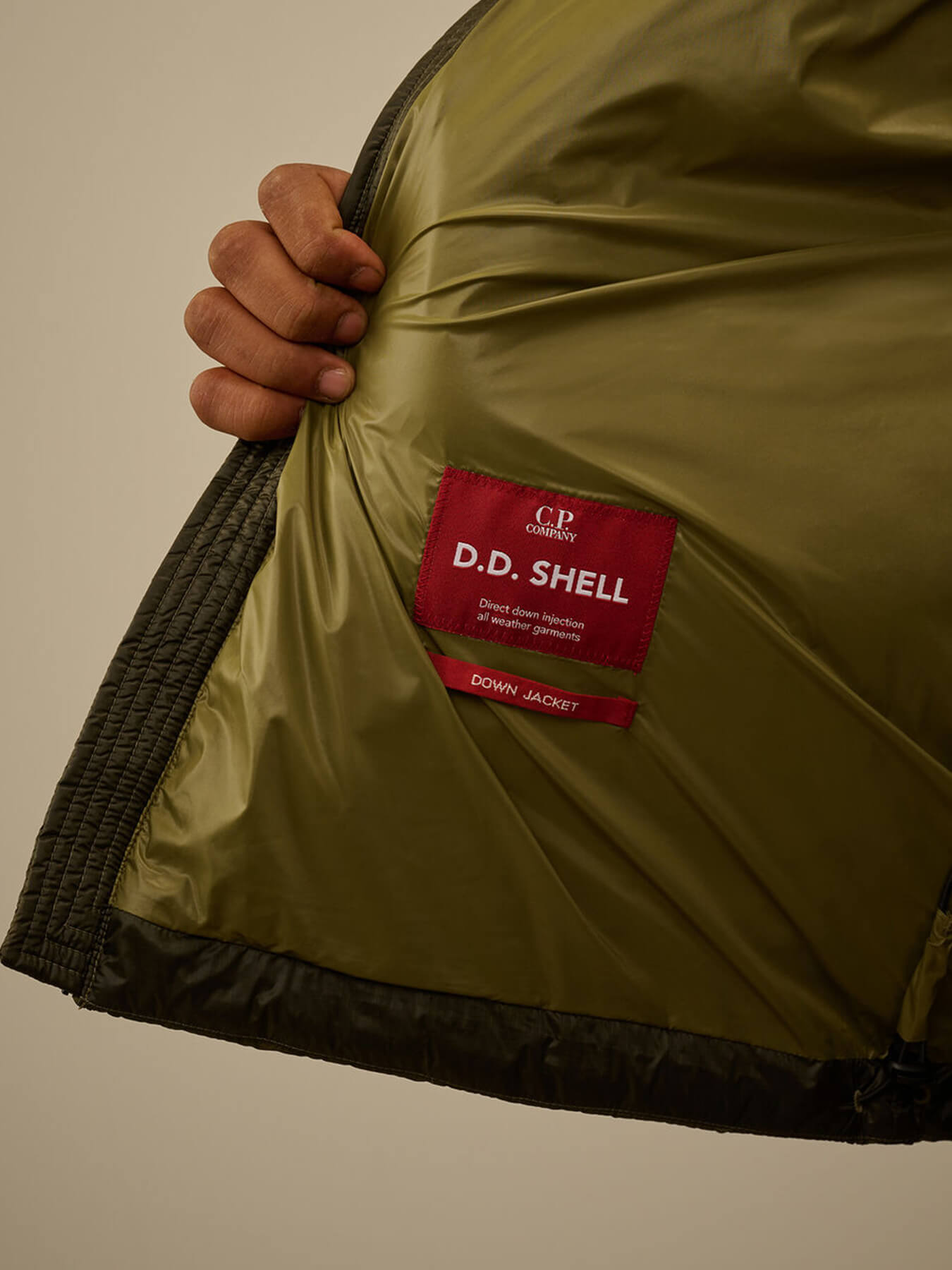 Пуховик D.D. SHELL GOGGLE
