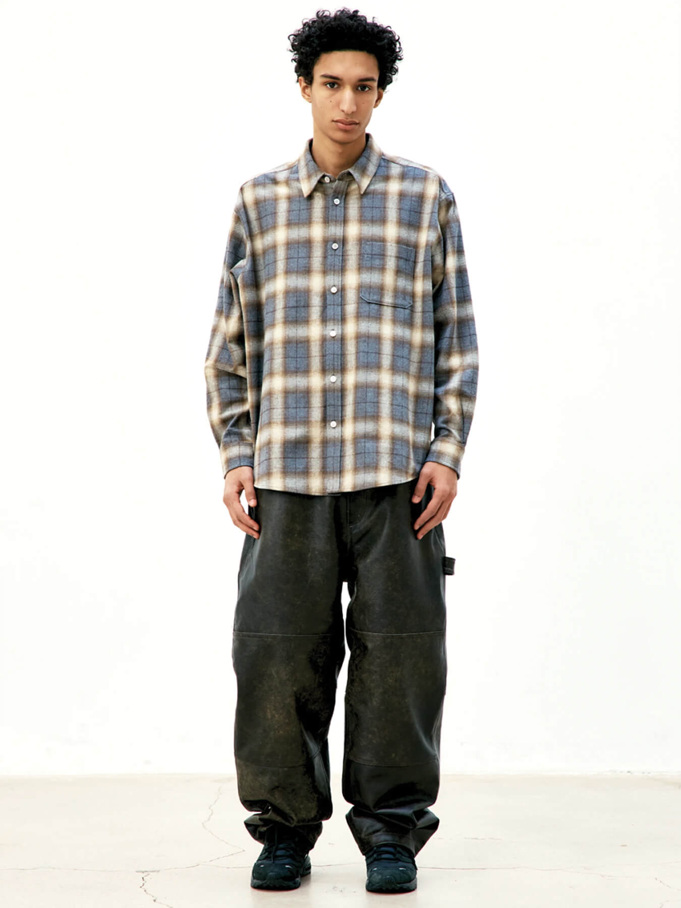 Рубашка OMBRE FLANNEL ONE POCKET CHECKERED