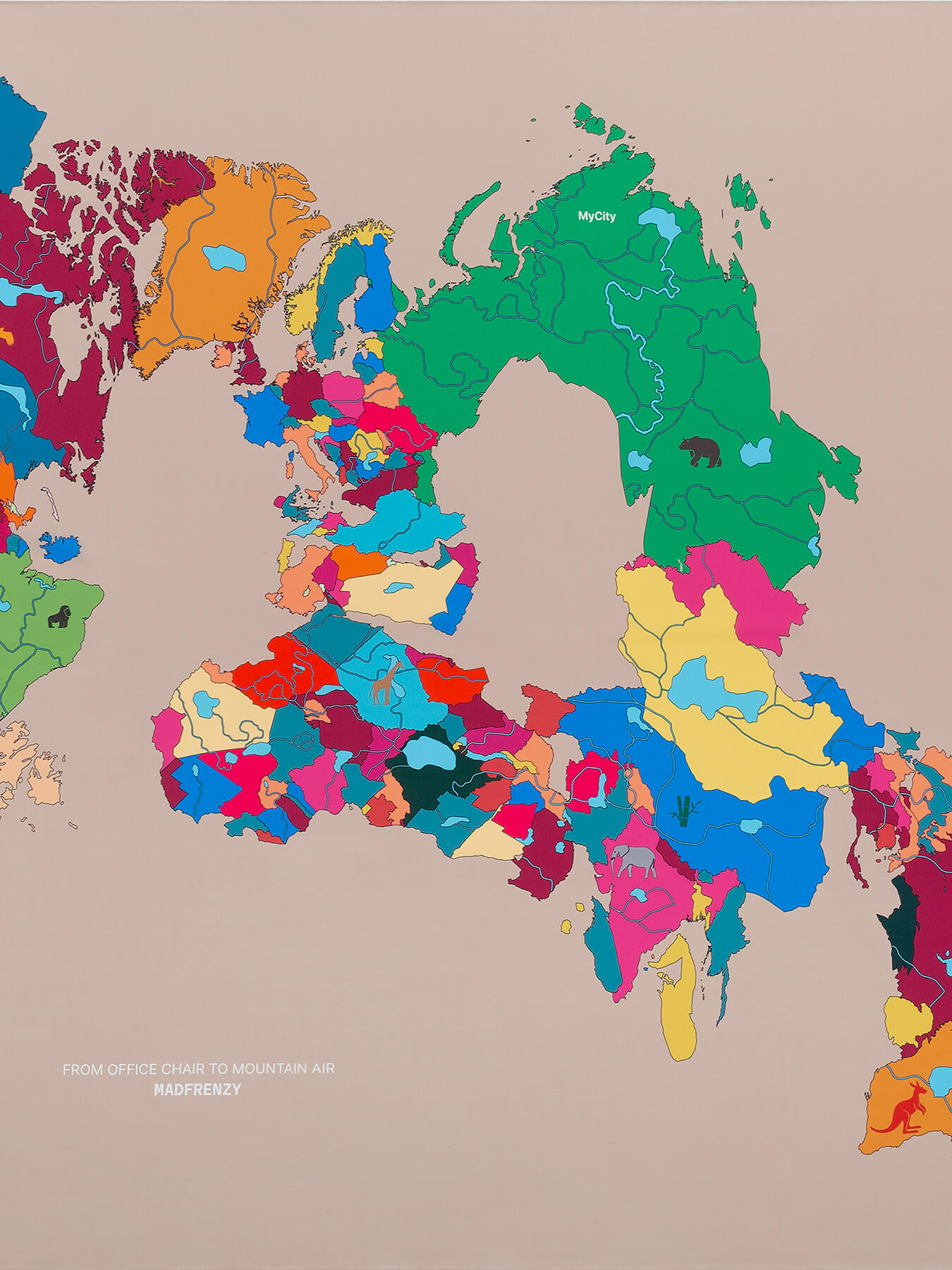 Платок World