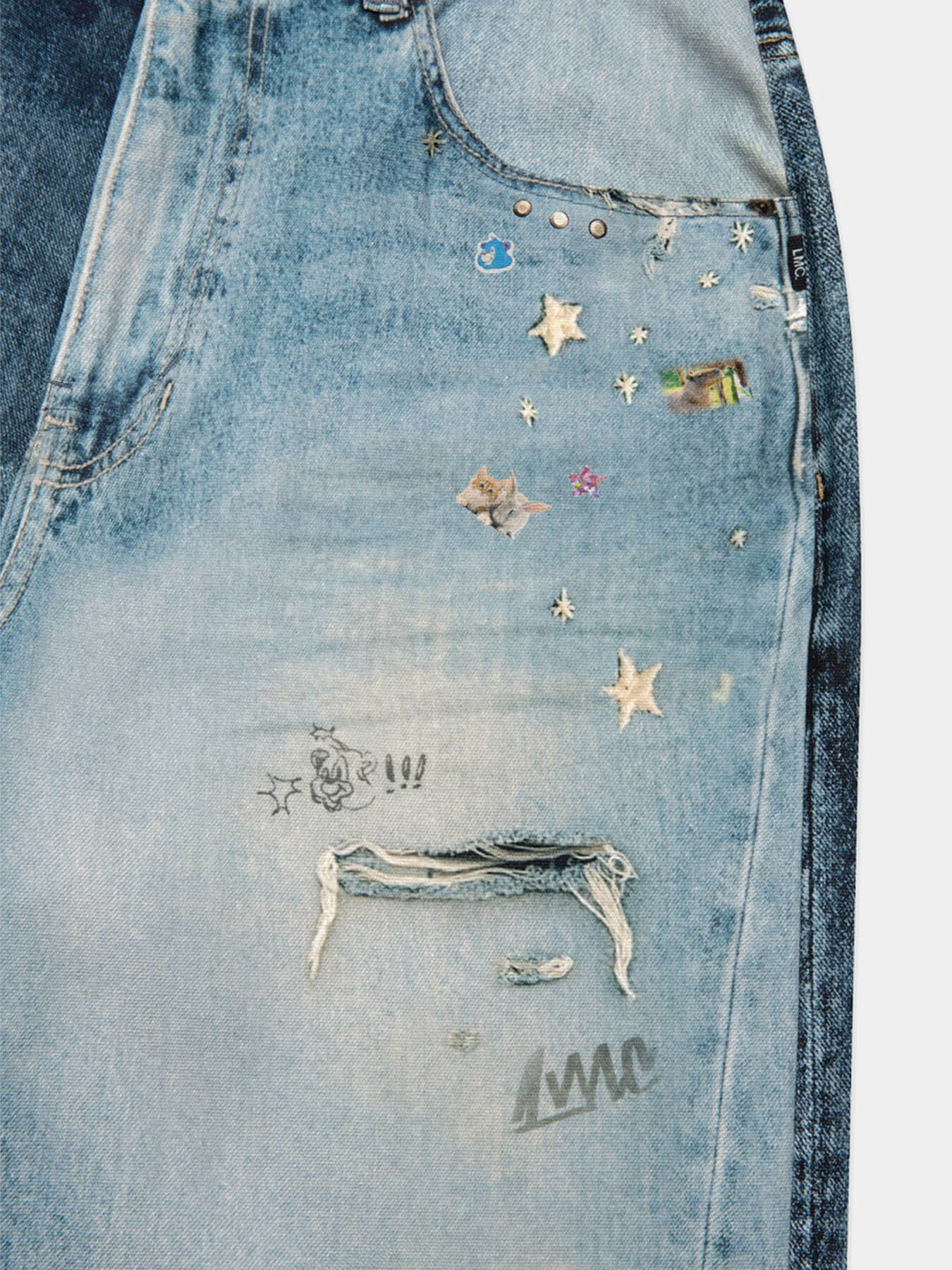 Джинсы TROMPE L' OEIL