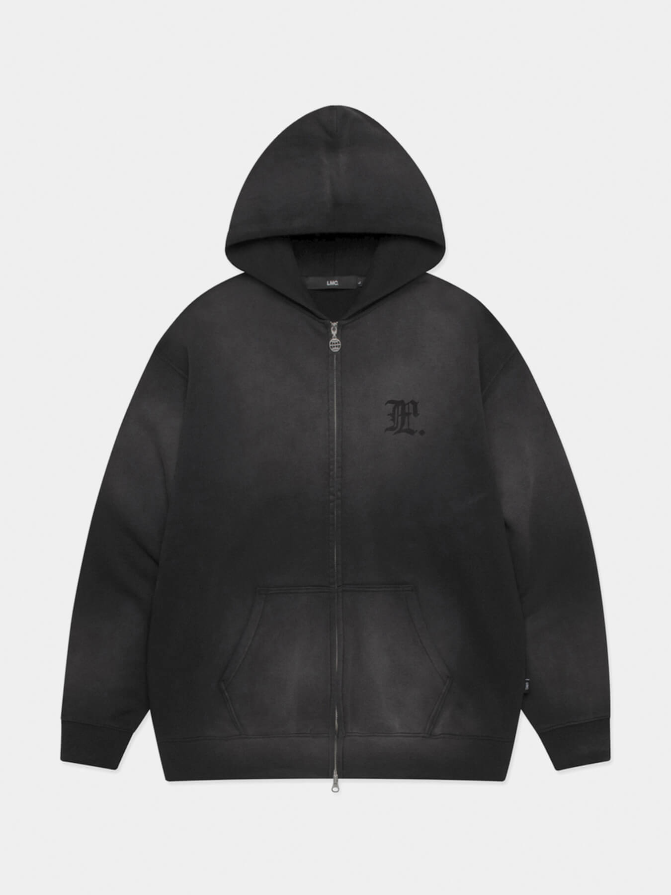 Худи GOTHIC WASHED ZIP-UP