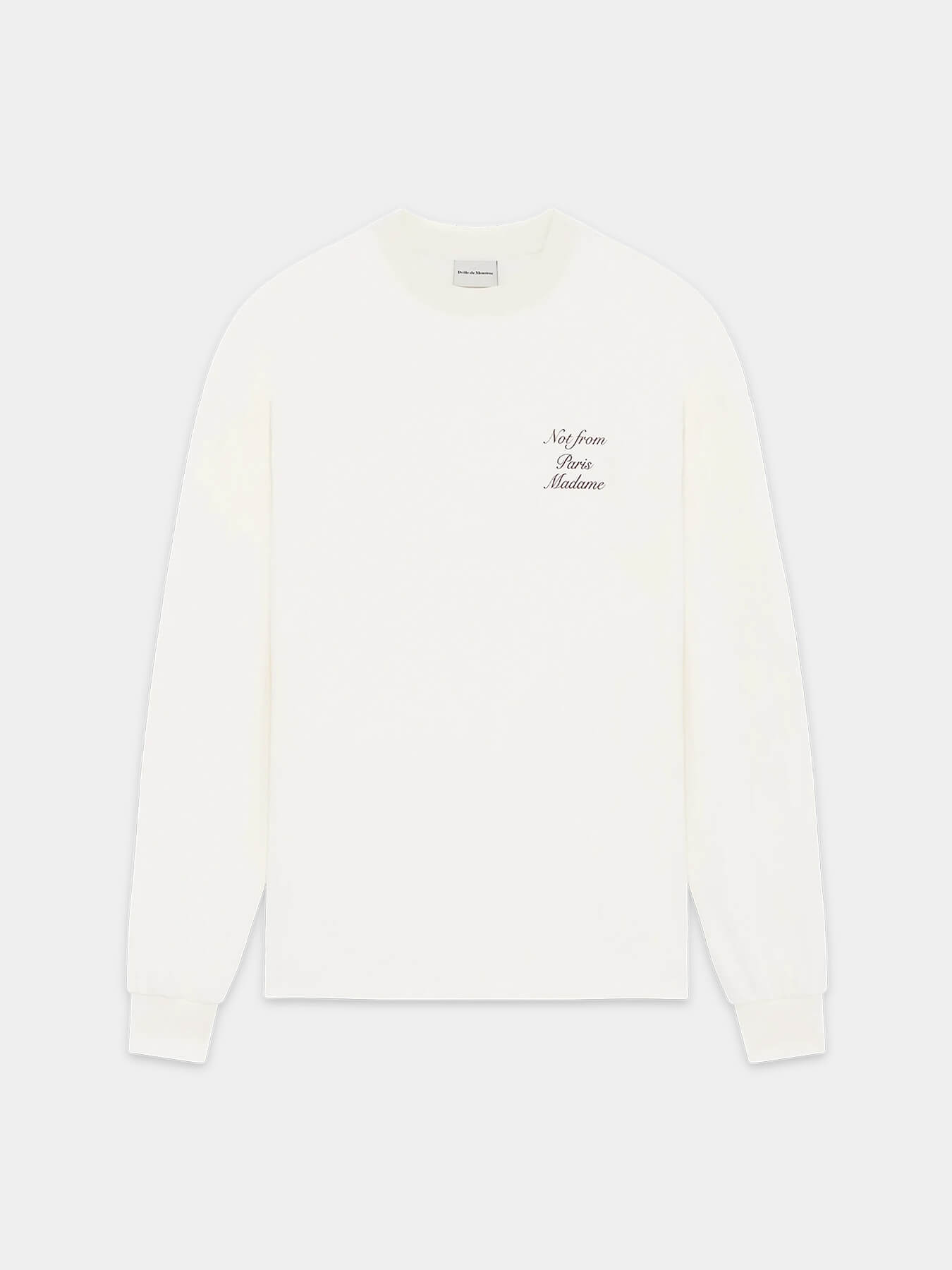 Лонгслив SLOGAN CALLIGRAPHY ML