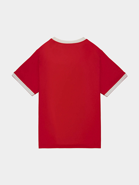 Футболка MELTED BUBBLE LOGO (размер XL, цвет Красный)