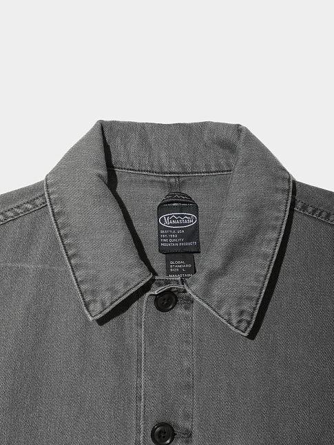 Куртка HEMP WASHED CHORE (размер S, цвет Черный)