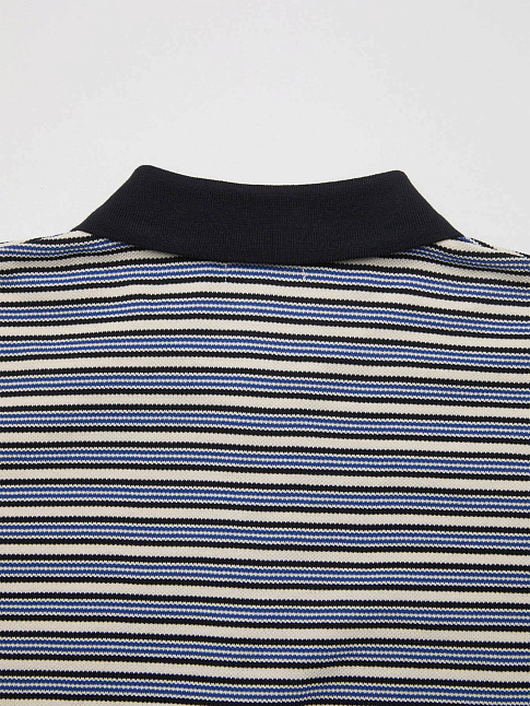 Поло MULTI-PIN STRIPE (размер M, цвет Голубой)