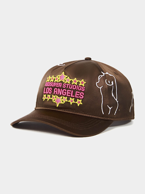 Кепка KS LA NYLON SNAPBACK (размер one size, цвет Коричневый)