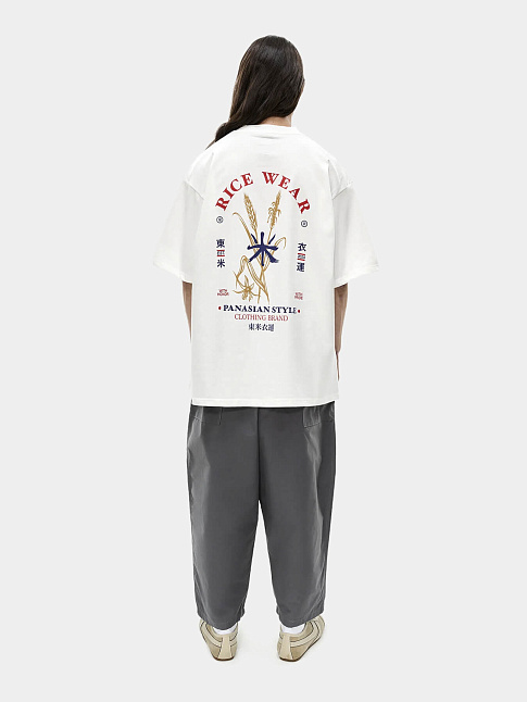 Футболка RICE FOR EVERYONE (размер XXL, цвет Белый)