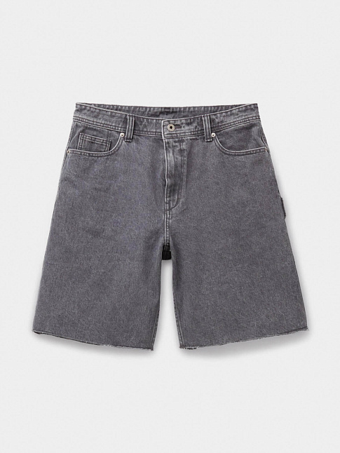 Шорты WASHED CUTOFF DENIM (размер M, цвет Серый)