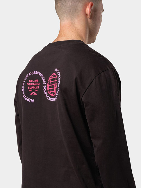 Лонгслив GLOBE LOGO (размер M, цвет Черный)