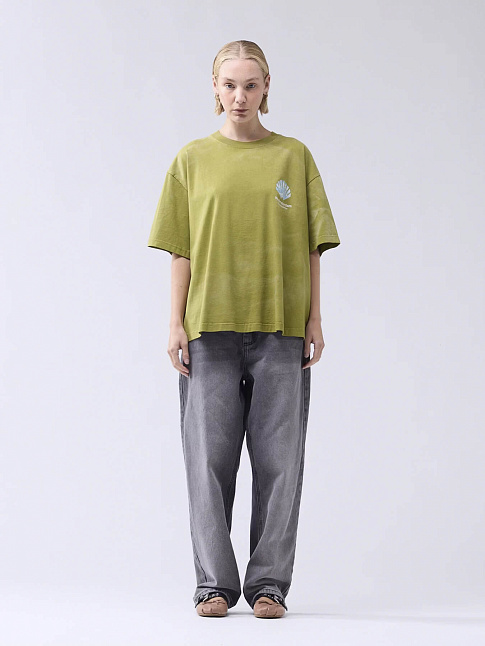 Футболка LINE UP (размер L, цвет Зеленый)