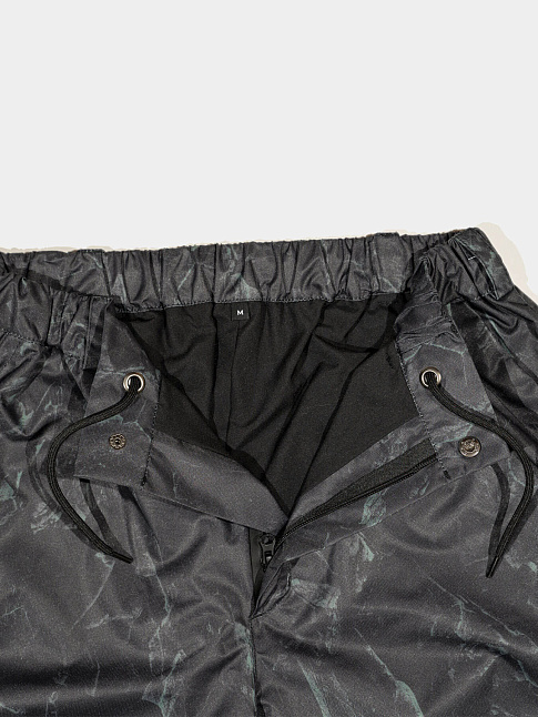 Брюки MEMBRANE 10K/10K (размер S, цвет Черный-Зеленый)