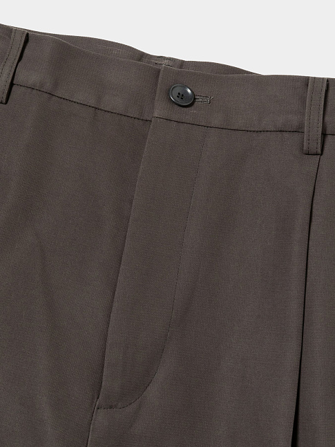 Брюки FADE CREASE HIGH-WAIST (размер M, цвет Темно-серый)