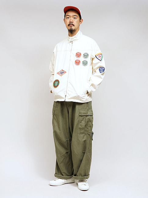 Куртка CAPSLEEVE WAPPEN PIN OX (размер 48, цвет Бежевый)