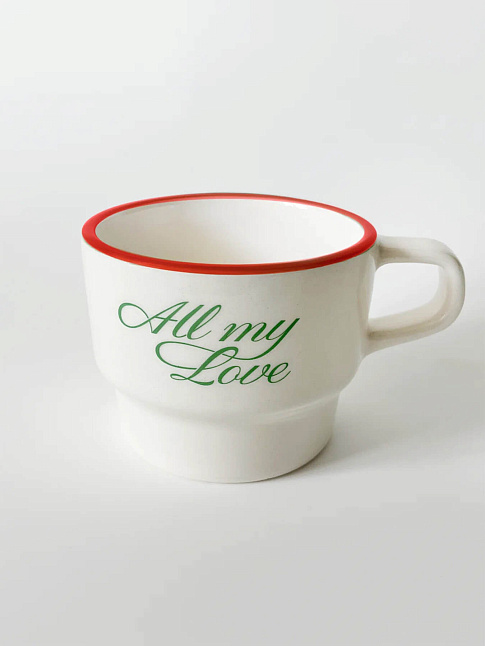 Кружка Степс 300 мл (размер one size, цвет Красный)