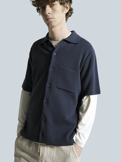 Рубашка HEITOR (размер XL, цвет Синий)