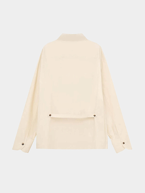 Рубашка RAGLAN OVERSHIRT (размер S, цвет Бежевый)