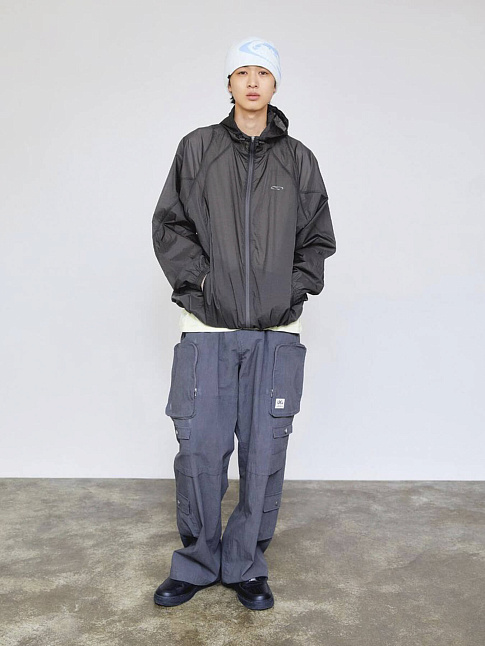 Куртка OVAL GLOBE LIGHT WEIGHT (размер L, цвет Темно-серый)