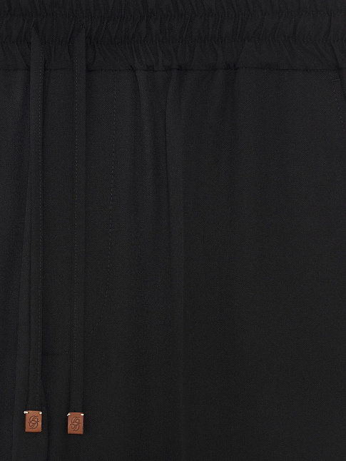 Брюки DROIT LAINE (размер L, цвет Черный)