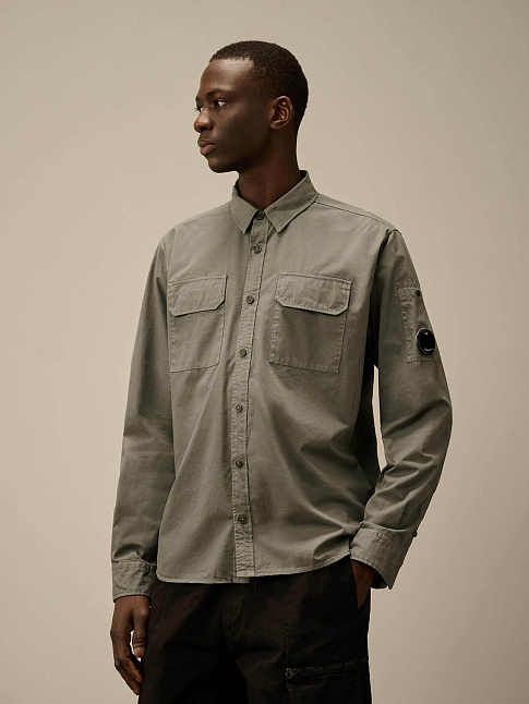 Рубашка ORGANIC GABARDINE LENS SHIRT (размер 3XL, цвет 935)